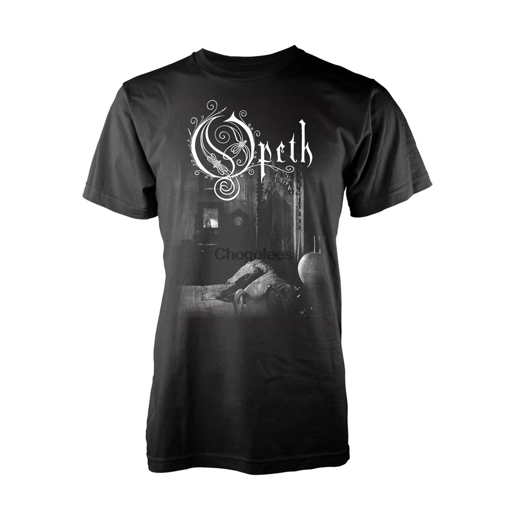 Мужская черная футболка Opeth |