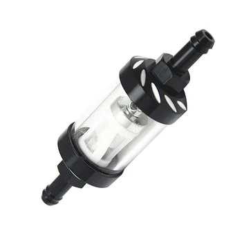 

Motorbike Reusable Glass Fuel Filter for 7-8mm Hose Motorcycle Dirt Pit Bike
