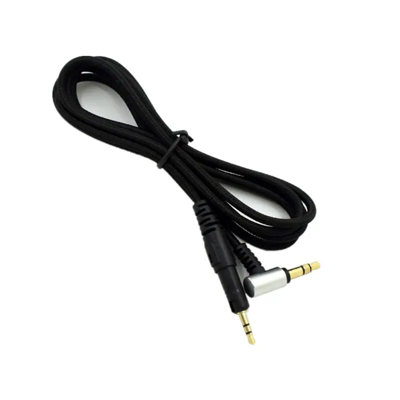 Тканый аудио кабель провод-контролируемый кабель для наушников HD598 HD518 ATH-M50X M40X