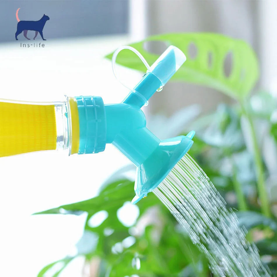 

2 In 1 Plastic Sprinkler Nozzle 27~28mm Caliber Bottle Cap Plants Watering Sprayer Home/Office Watering Cans Sprinkler 1 Pcs