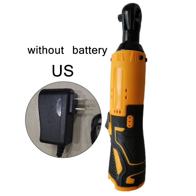 

UK ! Cordless Electric Ratchet Wrench 12V Lithium-Ion Battery Charger 1/4 Drive