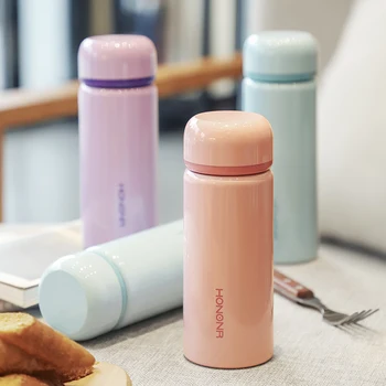

Vaccum Cup 300/360ml Cute Thermose Bottle 304 Stainless Steel Travel Cup Vacuum Flasks Thermal Cup With Tea Infuser For Coffee