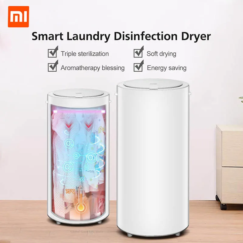 Xiaomi Youpin Smart прачечная дезинфекционная сушилка 35Л емкость 650 Вт Мощность стерилизация сушка обуви сушилка для одежды уф стерилизация