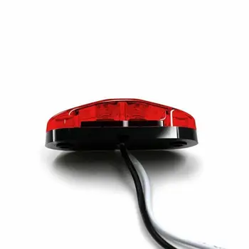 

Lorry Side Marker Light Pickup 500LM 10-30V 2LED Amber Red Truck Trailer
