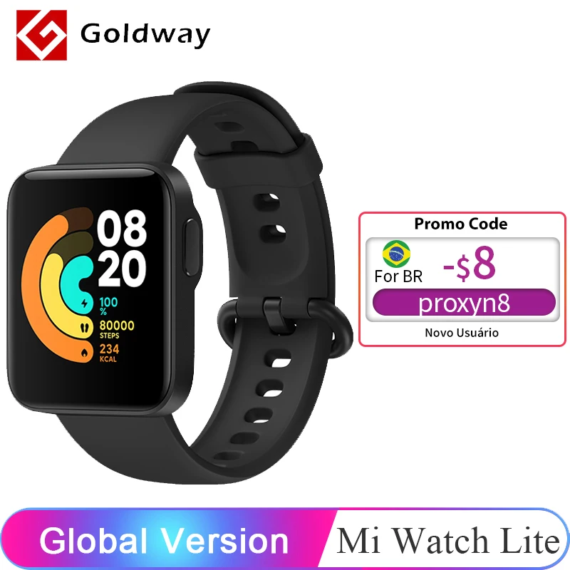 Глобальная версия Xiaomi Mi Watch Lite GPS Смарт-часы Redmi Band 1.4&quot TFT LCD экран фитнес-монитор
