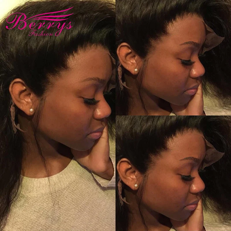 HD Transparent Lace Frontal 13x4 Lace Frontal Brazilian Straight Virgin Hair Extensions with Baby Hair Bleached Knots 10-20 inch
