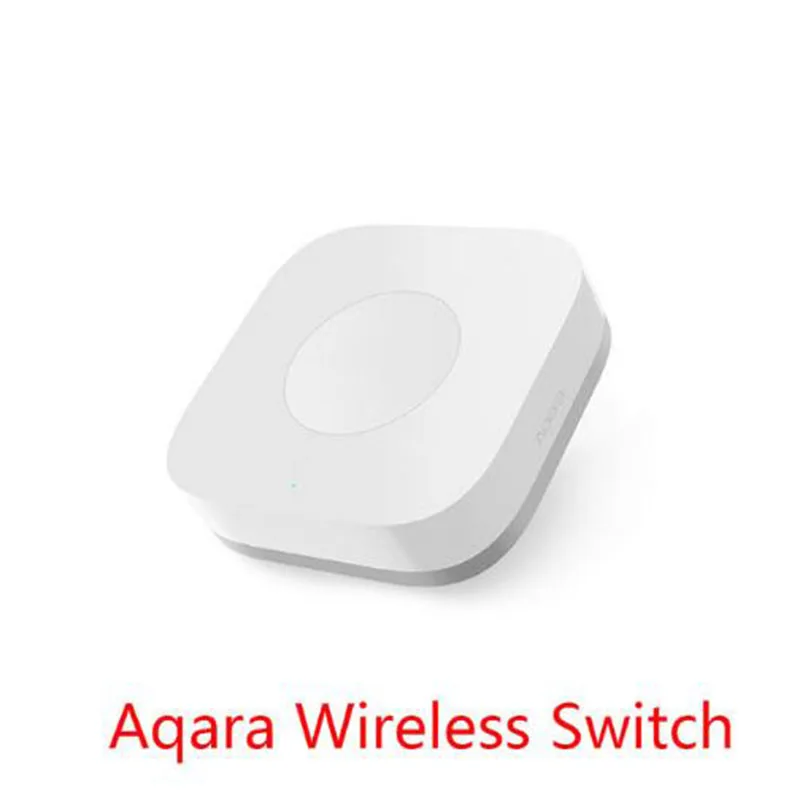 Xiaomi AQARA умный дом наборы шлюз дверь окно сенсор человеческого тела беспроводной переключатель влажность датчик воды для Apple Homekit - Цвет: Aqara wireless switc