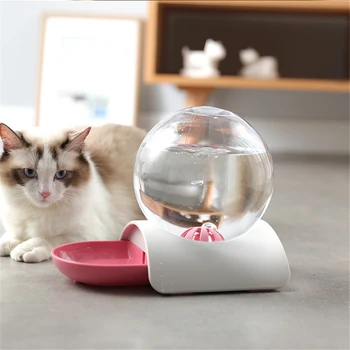 

Pet Automatic Water Dispenser Cat Dog Feeder Fountain Bubble Automatic Cats Water Fountain Large Drinking Bowl For Cat Pets 5