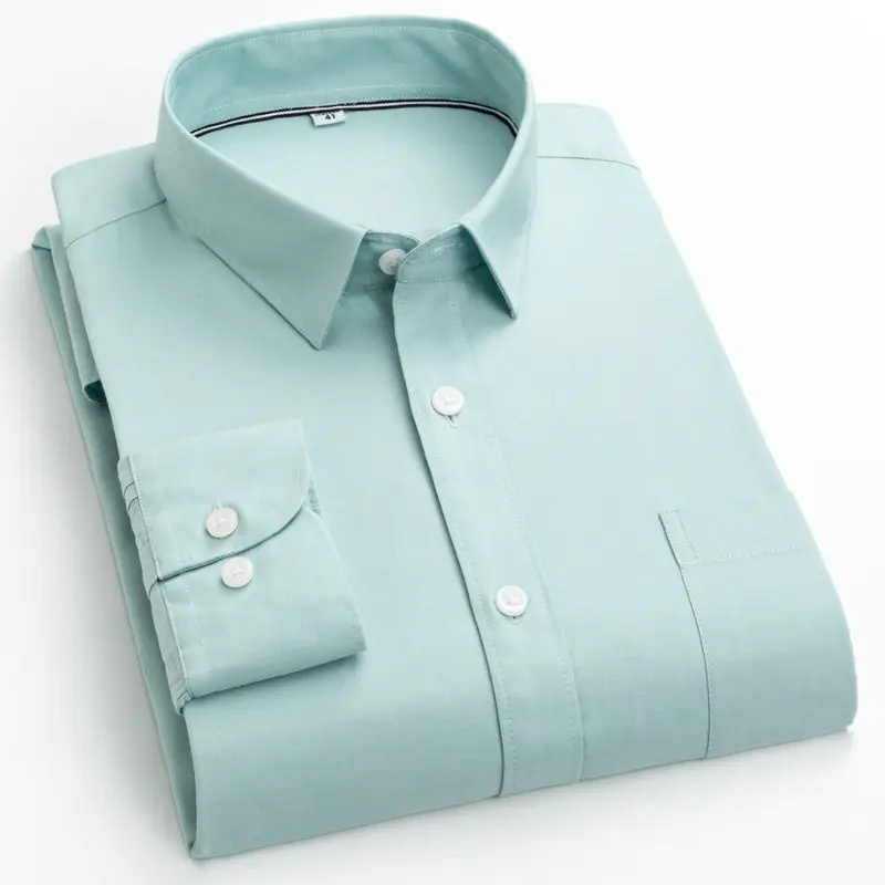 BOLUBAO, мужская повседневная Однотонная рубашка, мужские Саржевые вечерние рубашки для смокинга, мужские уличные рубашки с длинным рукавом в британском стиле, топы