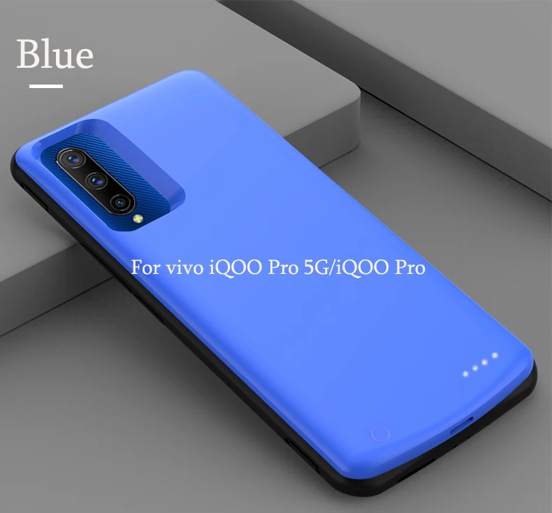 Высокое качество 6800mAh батарея зарядное устройство Крышка для vivo iQOO Pro Упаковка резервного заряда батареи для vivo iQOO Pro 5G батарея Чехол