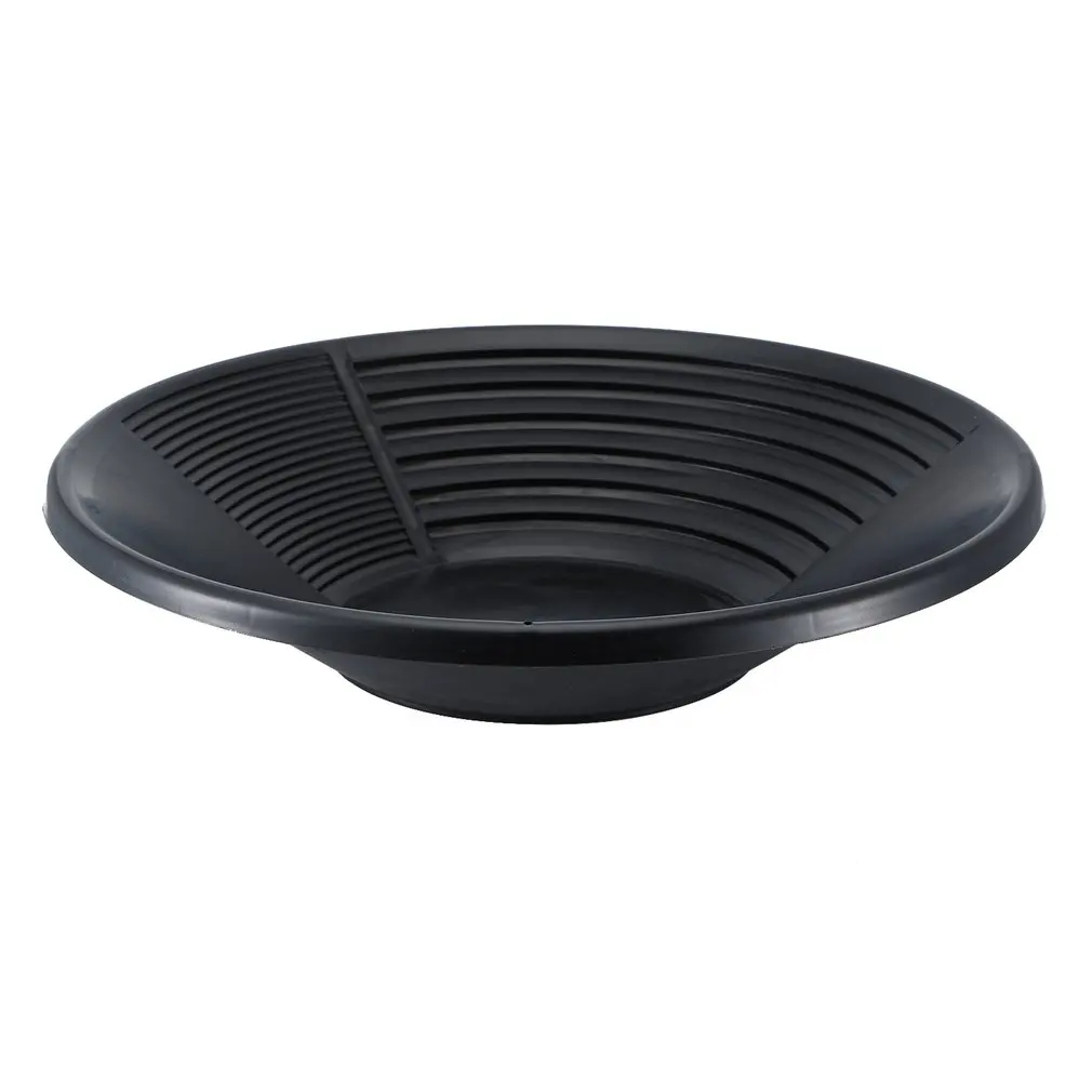 

Plastic Gold Basin Nugget Mining Pan Dual Riffle Dredging Prospecting River Tool for MD-3030 Metal Detector Accessories