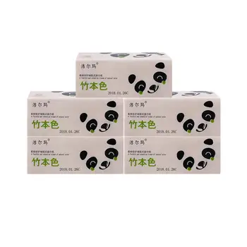 

5 Bag of Facial Towel Healthy Dry and Wet Natural Retentive Flexible Face Wipes Napkin Face Washcloth Tissue Cleaning Towel