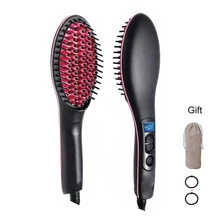 

Straightening Irons Fast Warm-Up Vapor Hair Flat Iron Straightening Iron Curler Steamer Auto Straight Comb Hair Styling Tool