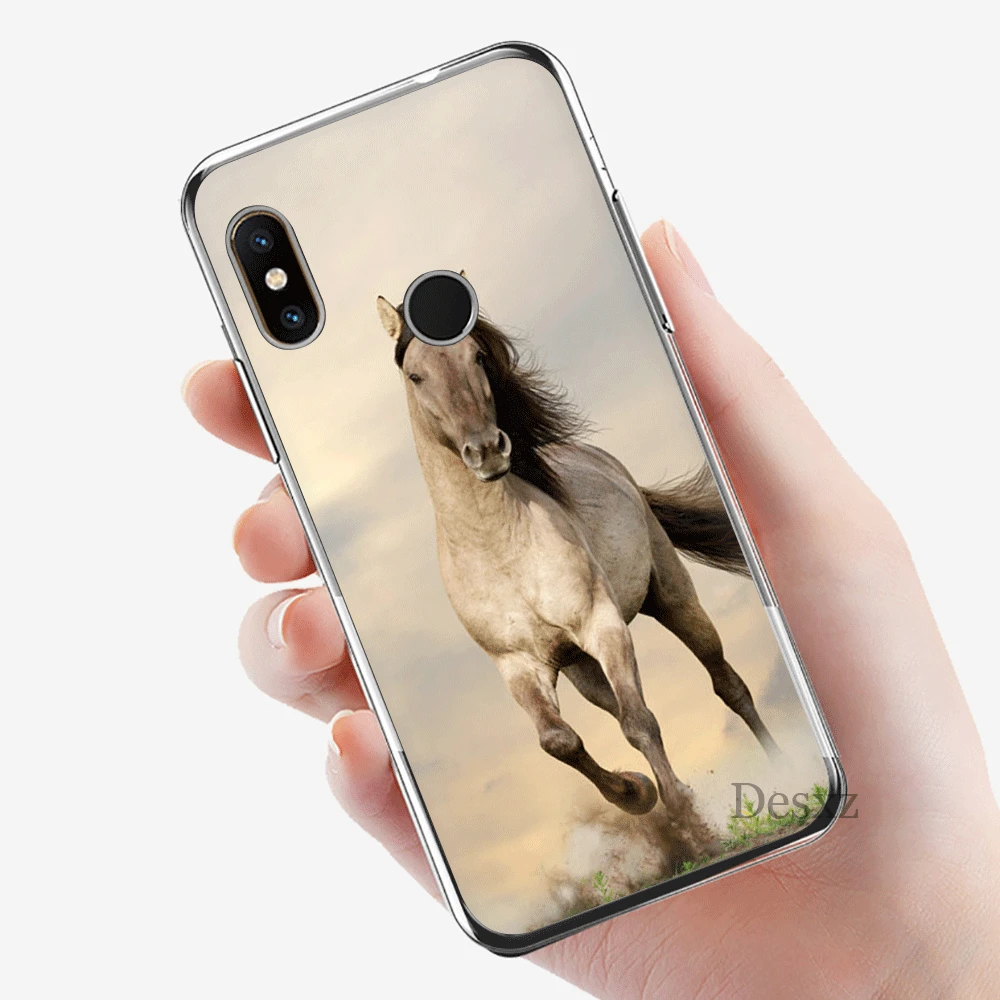 7 Чехол для телефона для Xiaomi mi CC9 CC9E 9T mi x 2 S, 6, 8, 9, SE A1 A2 5X 6X макс 3 A3 Pro Lite чехол конь перламутровая втирка для ногтей - Цвет: 7