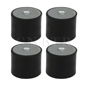 

CNBTR 4x Rubber Shock Absorbers 20x25MM Anti-shock M6 Threads Mount Isolators