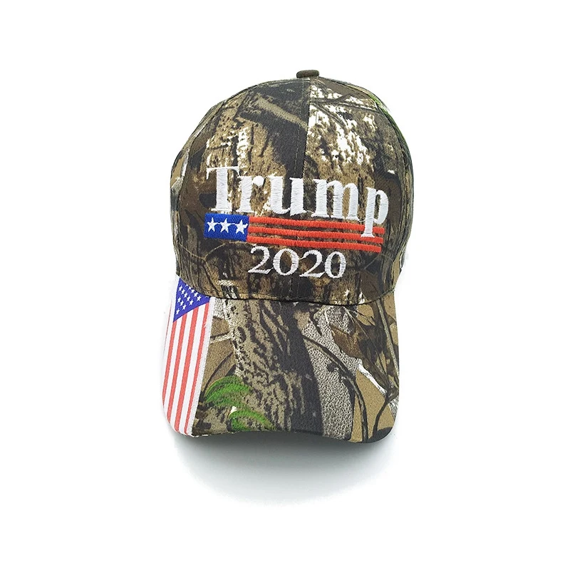 01 WZCX Trump Make America Great Again вышивка остроконечная Кепка камуфляжная Регулируемая Хип-Хоп Кепка водителя грузовика мужская шляпа для взрослых - Цвет: 01