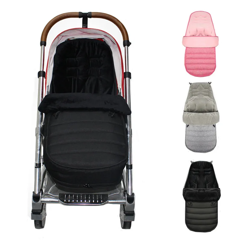 

Winter Thick Sleeping Bags Warm Baby Sleepsack Envelope For Newborn Infant Windproof Stroller Cushion Footmuff For Pram