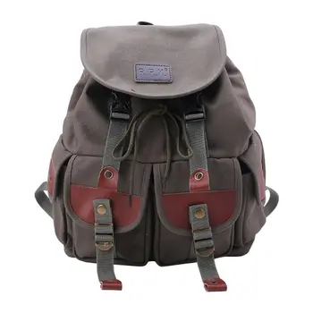 

Fashion Rucksack Canvas Drawstring Backpack School Bag Unisex Casual College Day