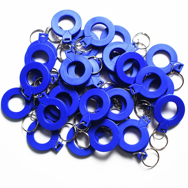 10Pcs/Lot 125Khz Key Copy Rewritable Writable Rewrite EM ID T5577 Keyfobs RFID Tag Ring Card Proximity Token Access Duplicate 2