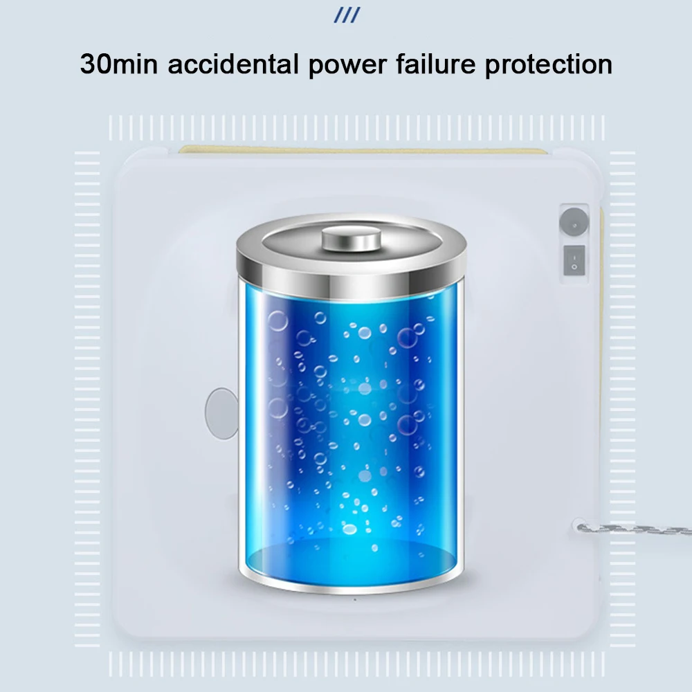 Window Cleaning Robot Electric Window Cleaner Smart Auto Glass Tile Wall Washing Household Tool