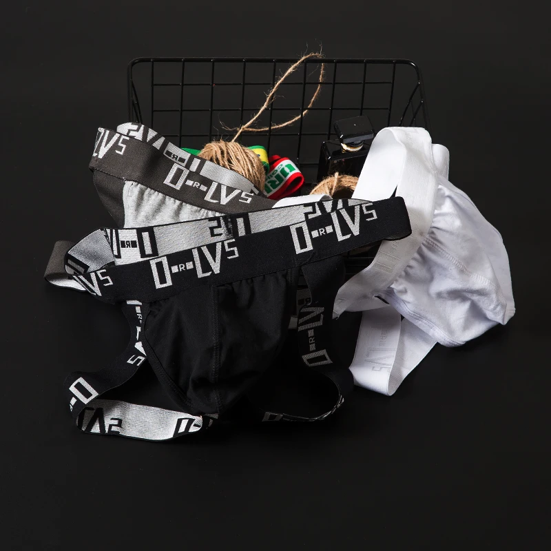 Сексуальное мужское нижнее белье с бандажом трусы cueca мужские стринги и