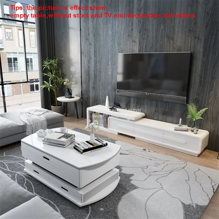  Creative Living Room Furniture Multi-functional Tea Table Can Be Using As Dining Table Electric Lif