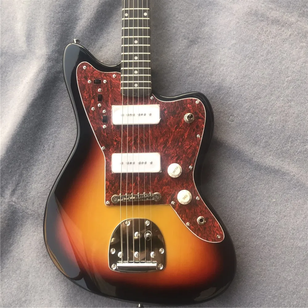 Kaiyun фабрика на заказ Высокое качество Jazzmaster гитары. Красивые Сансет Ягуар электрогитары. Добро пожаловать