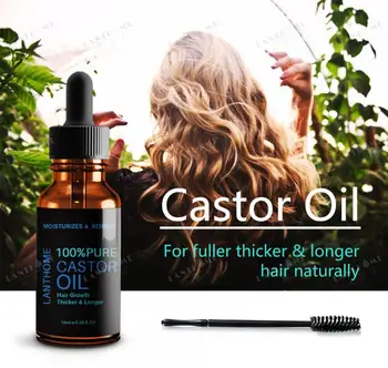 

New Eyelash Growth Seed Growth Liquid Growth Essential Oil Nourish & Restore Soft Effectively Eyebrow Liquid Castor TSLM1