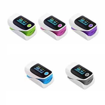 

Finger Pulse Oximeter Color LED Display Digital Pulsioximetro Automatic Blood Oxygen Monitor Oxygen Saturation Meter