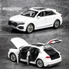 1/24 AUDI Q8 SUV Alloy Car Model Diecasts Metal Simulation Toy Vehicles Car Model Sound and Light Collection Childrens Toy Gift 5