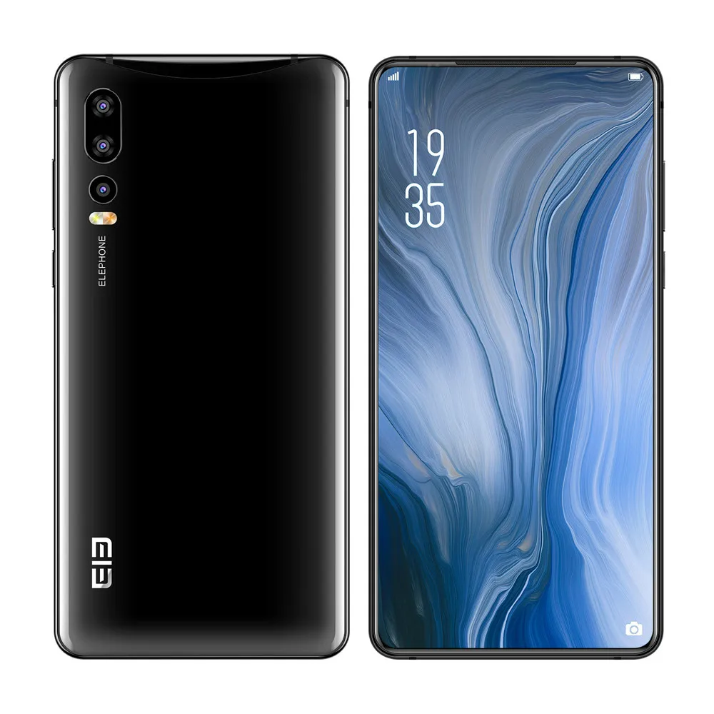 Elephone U2 4G LTE Смартфон Android 9,0 MT6771T 6,26 дюймов FHD+ экран 16 МП всплывающая камера для распознавания лица мобильный телефон