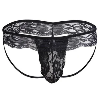 

Lace G strings Men Hips Naked Breathable Erotic Gay Lingerie Thong Underwear