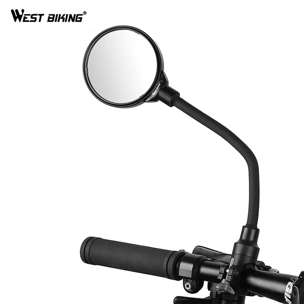 

WEST BIKING Cycling Bike Bicycle Rear View Mirror For Mountain MTB Handlebar Rear View Mirror Bike Bicycle Cycling Accessories