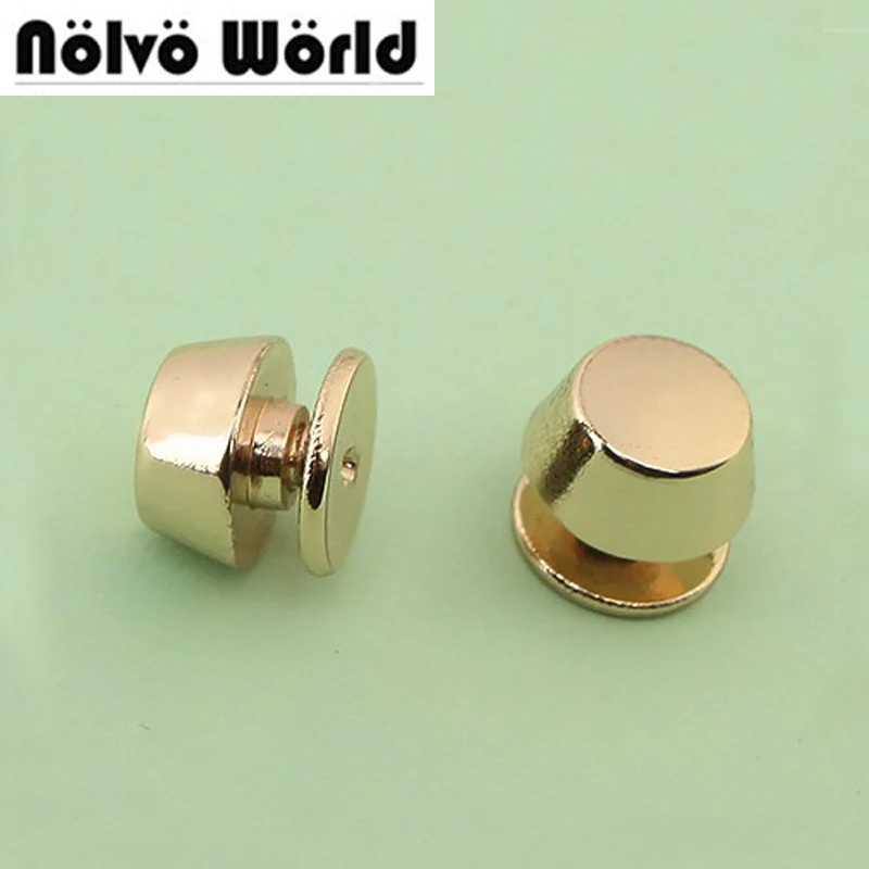 50pcs 4 colors 8*8mm high quality button round head rivet stud for