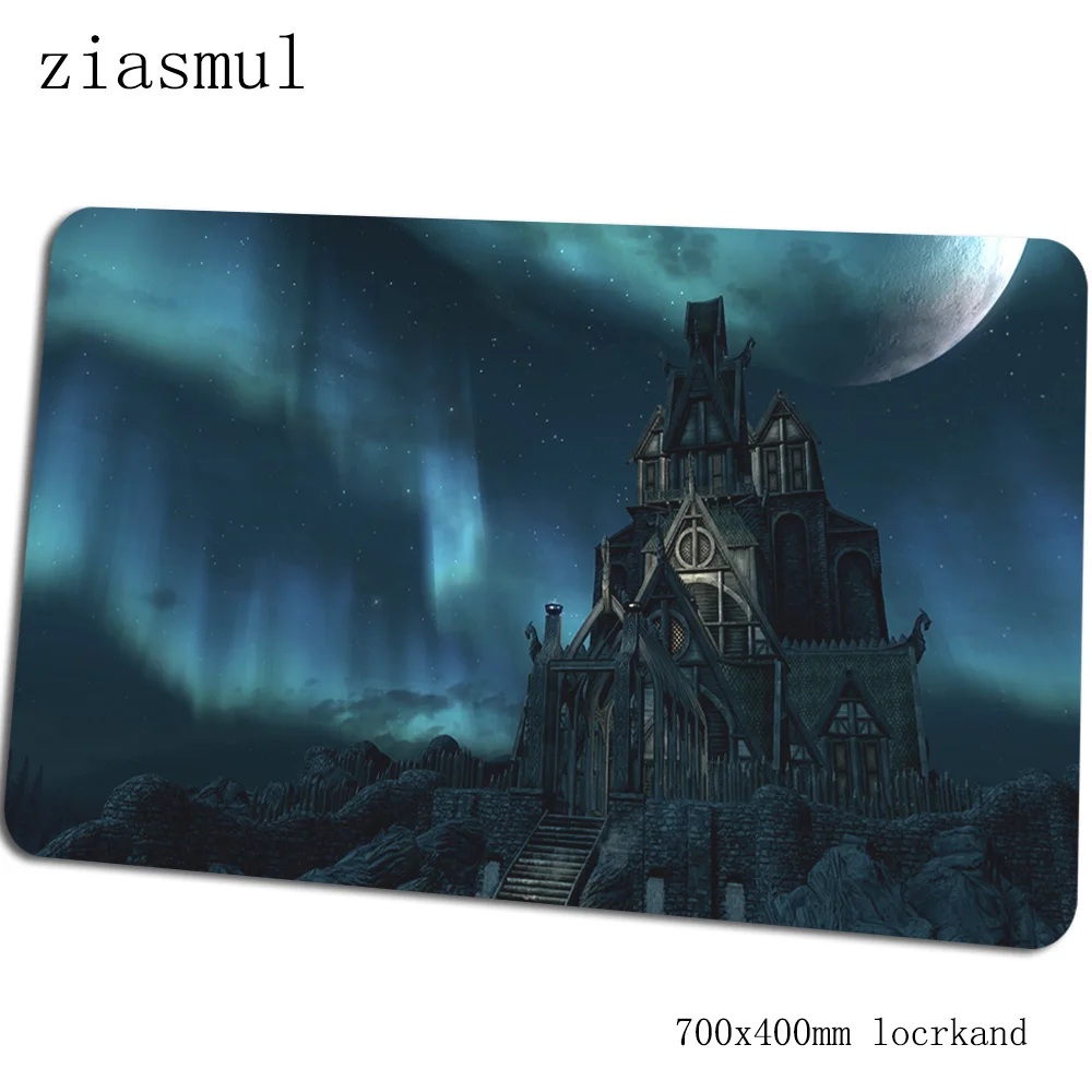 Skyrim коврик для мыши Бестселлер компьютерный коврик 70x40 см игровой коврик для мыши большая клавиатура со встроенной мышью игры ПК геймер стол - Цвет: Size 700x400x2mm