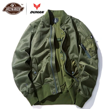 

DUHAN Men Motorcycle Jacket Summer Breathable Mesh Moto Motocross Off-Road Racing Jacket Casual Jaqueta Motociclista 2 Colour
