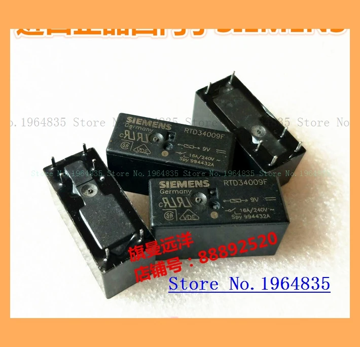 RTD34009F 9VDC 9В 16A 6 DC9V 507HN-1AH-F | Обустройство дома