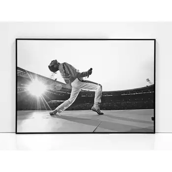 

FREDDIE MERCURY EN WEMBLEY CUADRO ENMARCADO (P1046)