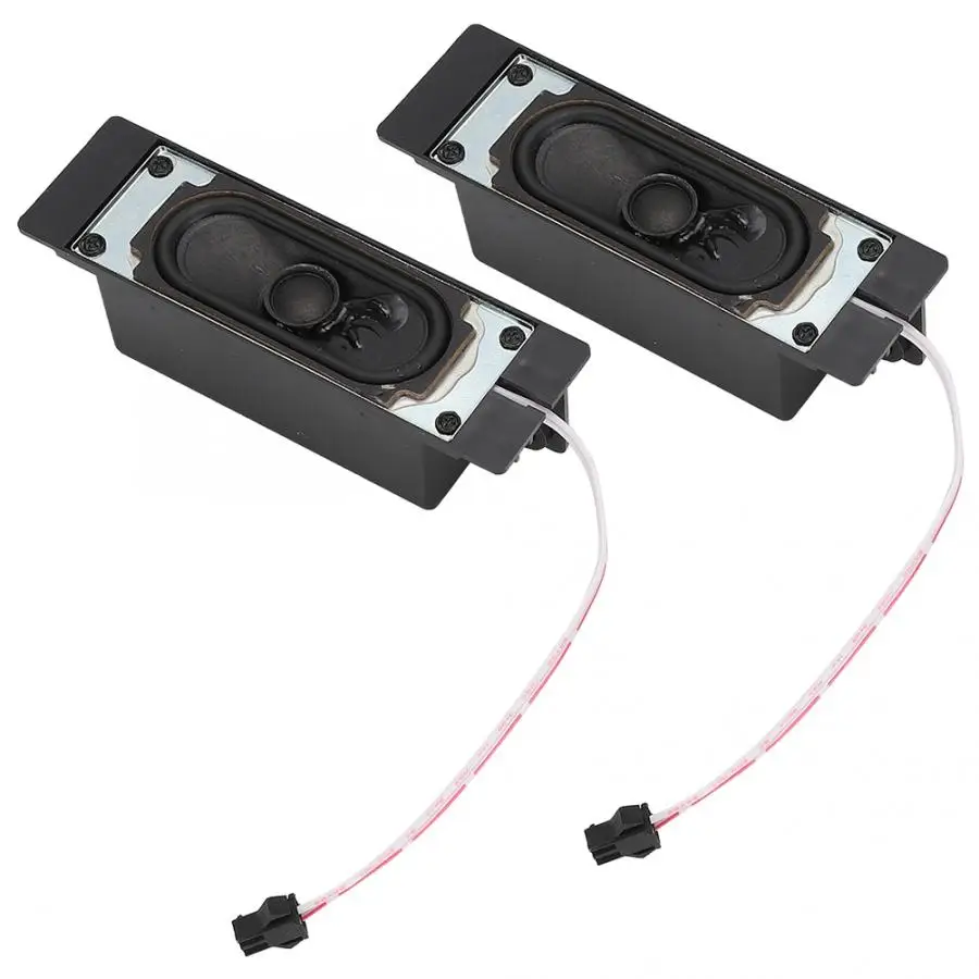 

2Pcs 8 Ohm 10W TV Box Speaker Loudspeaker Sound Amplifier for LCD TV Advertising Player
