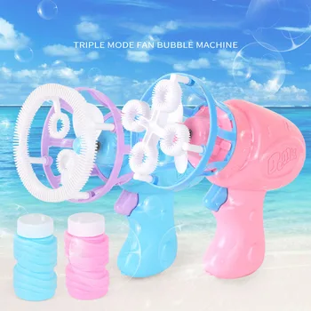 

Bubble Blower Machine Electric Automatic Maker Summer Outdoor Funny Cute Manual Gun Blower Toys for Children Kids