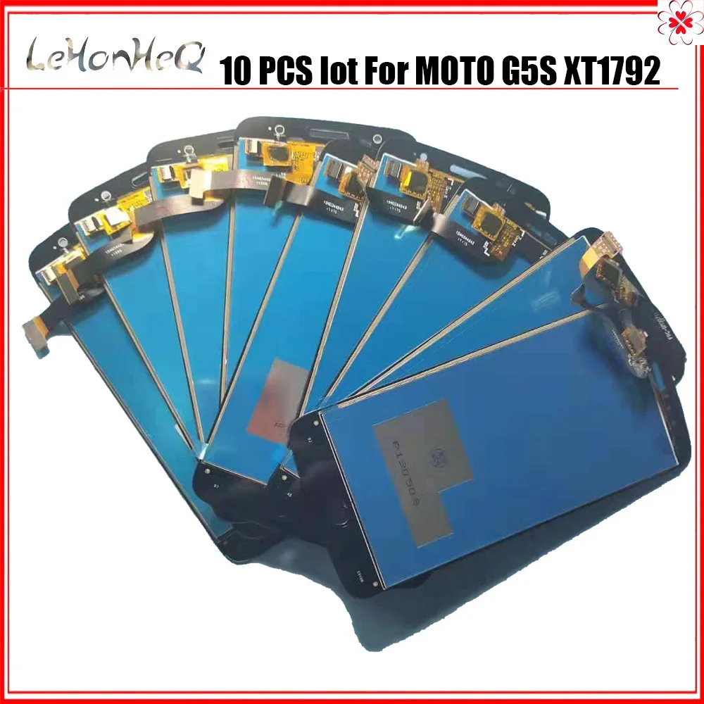 

10 Piece/lot LCD For Motorola MOTO G5S XT1792 XT1793 XT1794 LCD Display Touch screen Digitizer Assembly For MOTO G5S XT1795 LCD