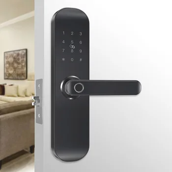 

Biometric Fingerprint Lock, Security Intelligent Lock With WiFi Password RFID APP Remote Unlock,Smart Lock Electronic