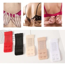 

3Pcs Elastic Lingerie Bra Extenders Strap 1/2/4 Hooks Lengthen Bra Extension Women's Underwear Intimates Bra Accessoires
