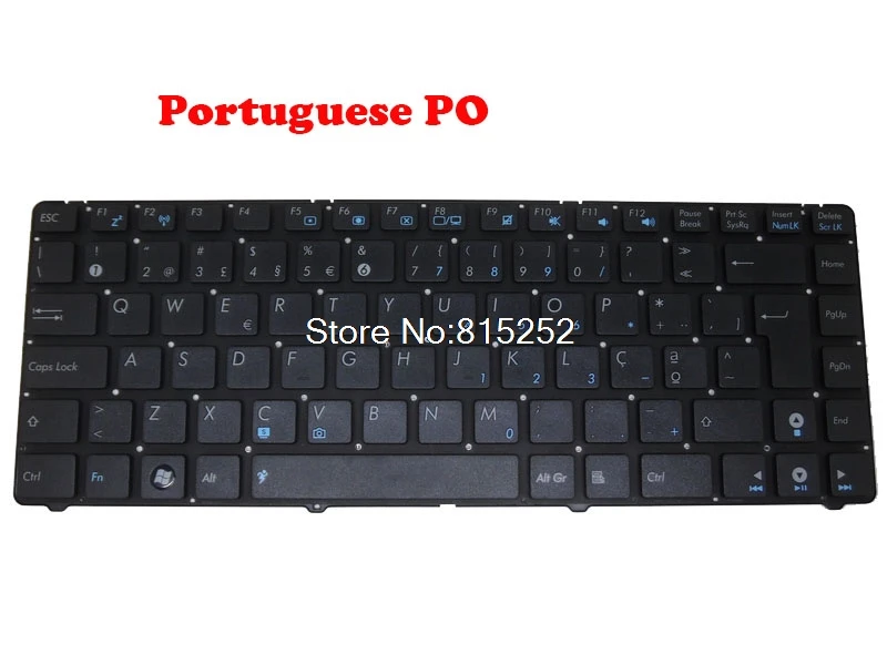 Клавиатура для ноутбука ASUS K42 K42De K42DY K42JE K42Jv K42JY 04GNZQ1KUS00-2 04GNV62KFS00-1 0KN0-ED2FS01