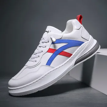 

Canvas shoes men's shoes casual solid color large size mens loafers chunky sneakers Four seasons casual white shoes board shoes
