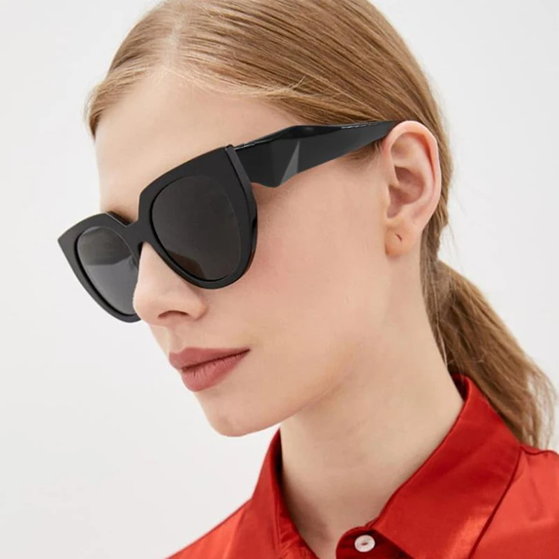 Gafas de sol de ojo de gato Vintage para mujer, gafas de moda de moda para  mujer, gafas de sol de diseño de marca de lujo, gafas de sol para mujer 