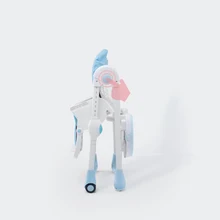 High-Feeding Chair Multi-Function Collapsible Breathable PP Material Children's Dinner Table Seat 0-4 Years Old Children