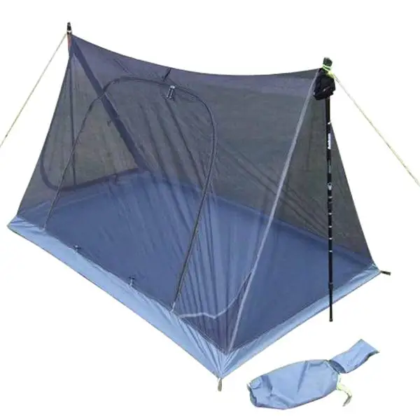Portable 2 Person Outdoor Camping Mosquito Net Tent Random Color