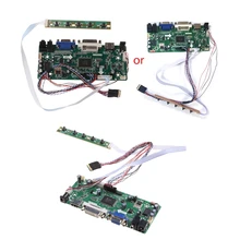 Carte contrôleur LCD HDMI DVI VGA, Module Audio PC, Kit de bricolage, écran 15.6 ", 1366x768, 1ch, 6/8 bits, panneau 40 broches