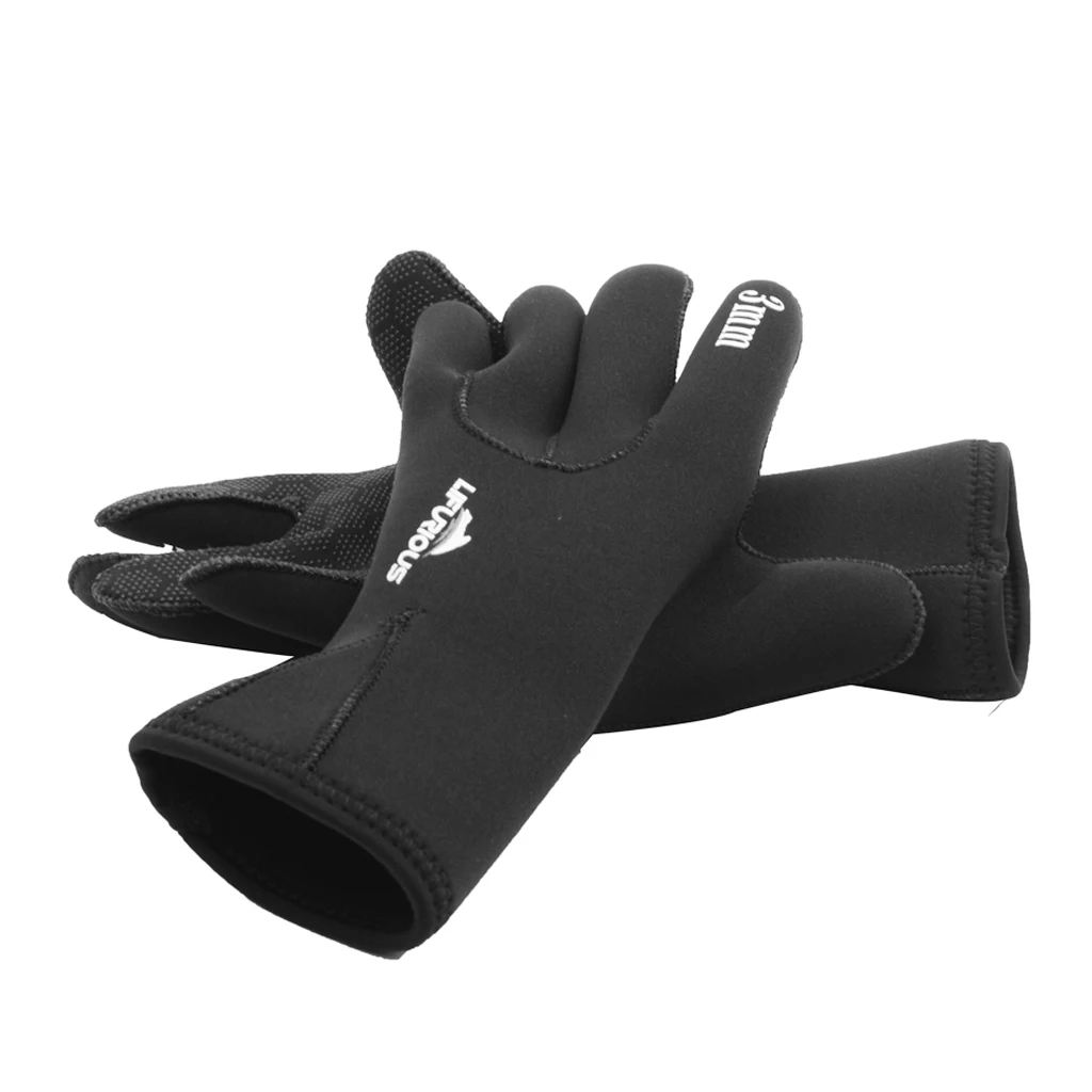 3mm Neoprene Wetsuit Gloves Full-Fingered Gloves Kayaking Gloves for Snorkel Swimming Surfing Scuba Diving S-XL Choice